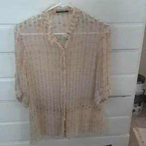Silk blouse Elie Tahari size medium